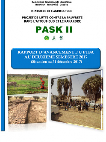 PASK II_Rapport Activités Semestre II-2017